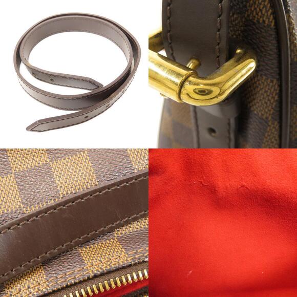 Louis Vuitton Ravello Damier Ebene Brown Shoulder Bag Canvas - Picture 8 of 10